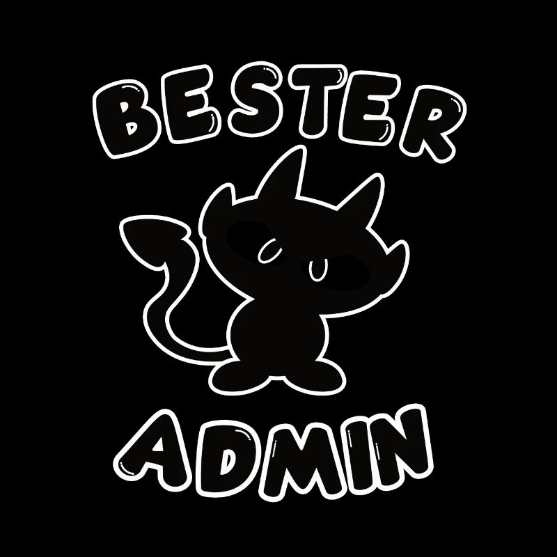cooles bester Admin Design mit Teufelchen