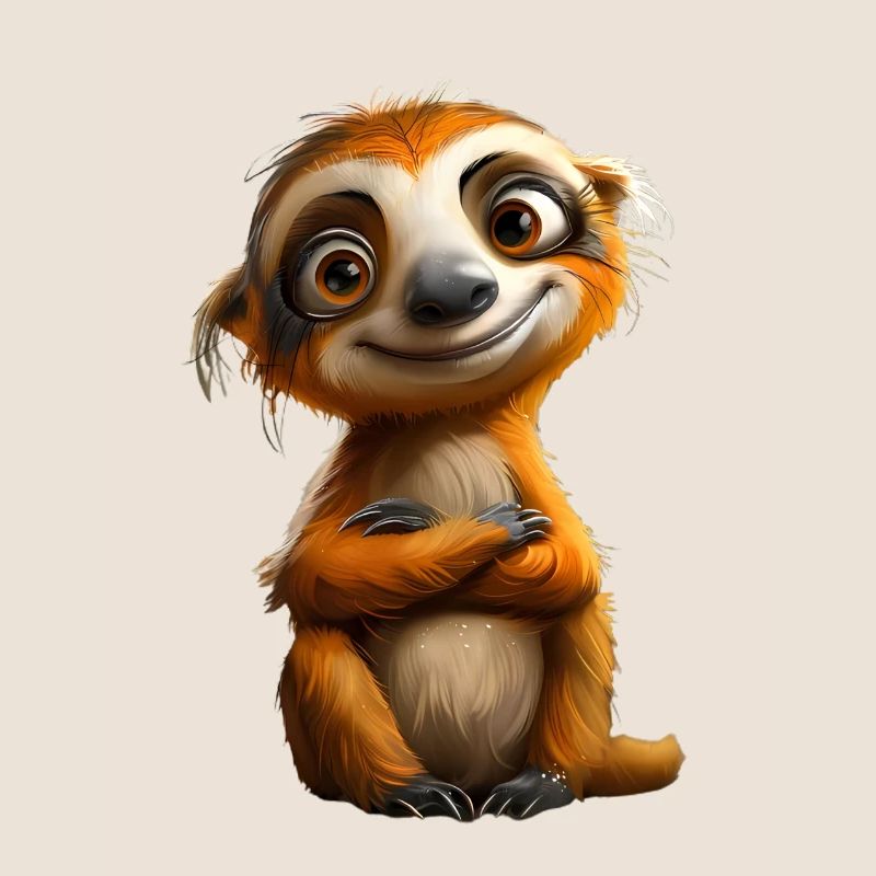 Faultier #lovely toons