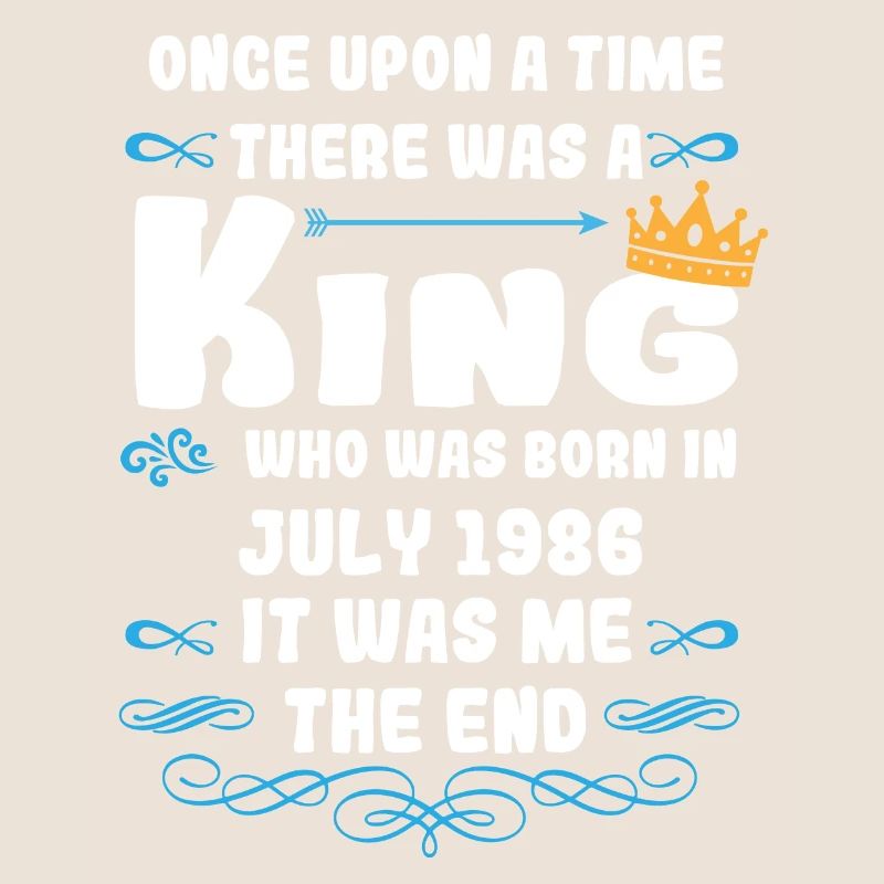 Es war einmal ein König. Juli 1986 Geburtstag