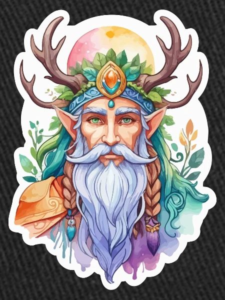 Aquarelles de druide