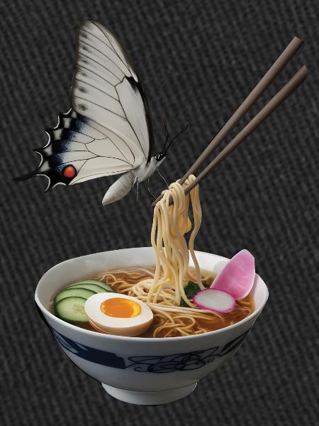 Schmetterling Ramen