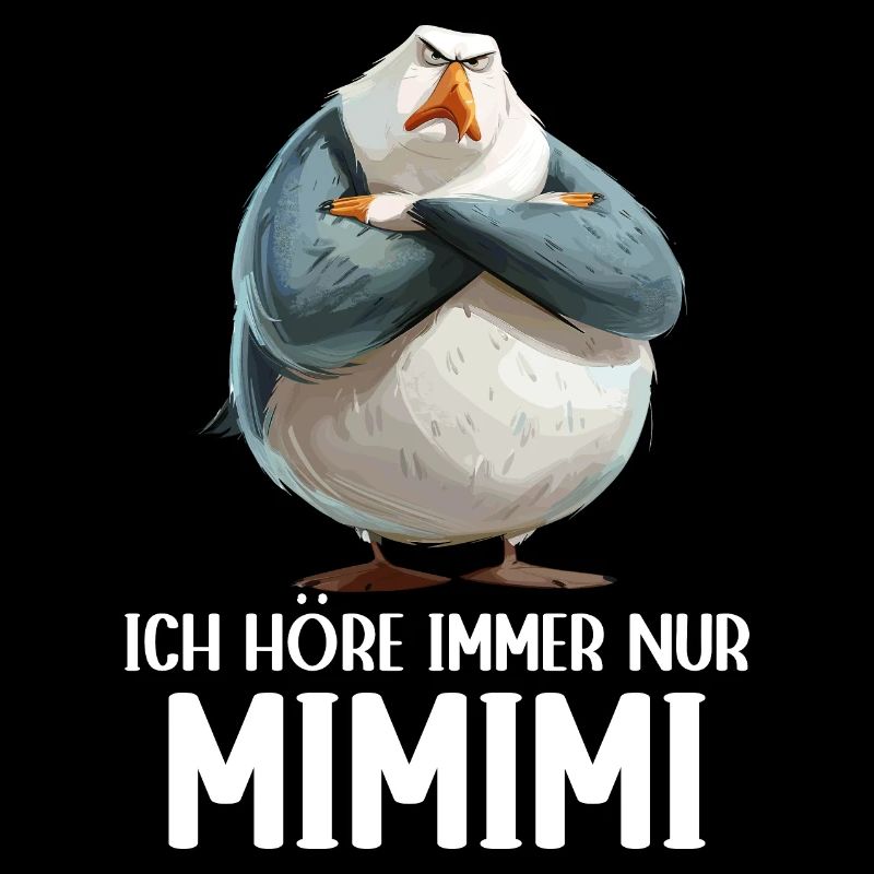 Möwe Seevogel Ich höre immer nur Mimimi