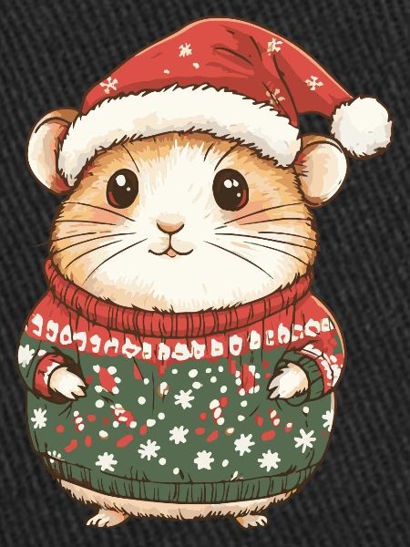 Noël hamster