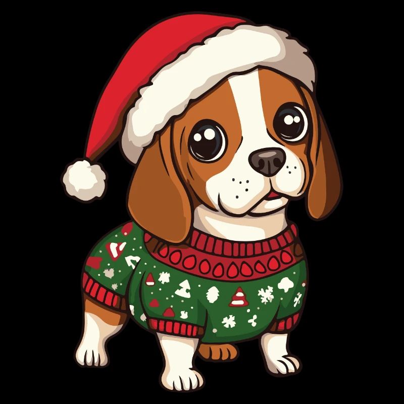 Beagle Chien Noël