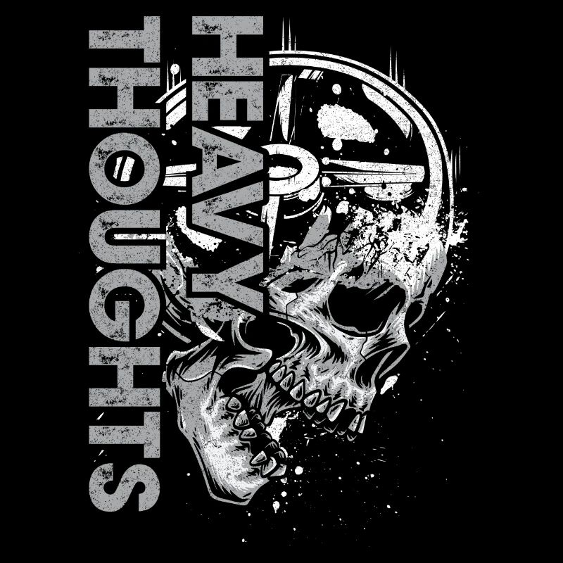 Crâne Vinyle Pulse Graphique