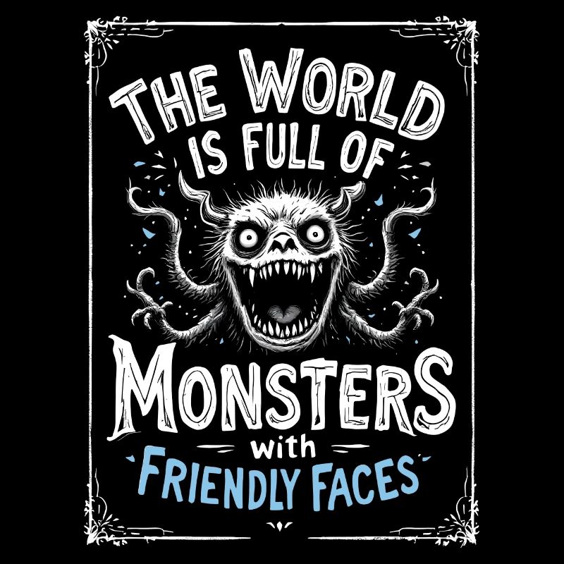 Monstre aux visages amicaux