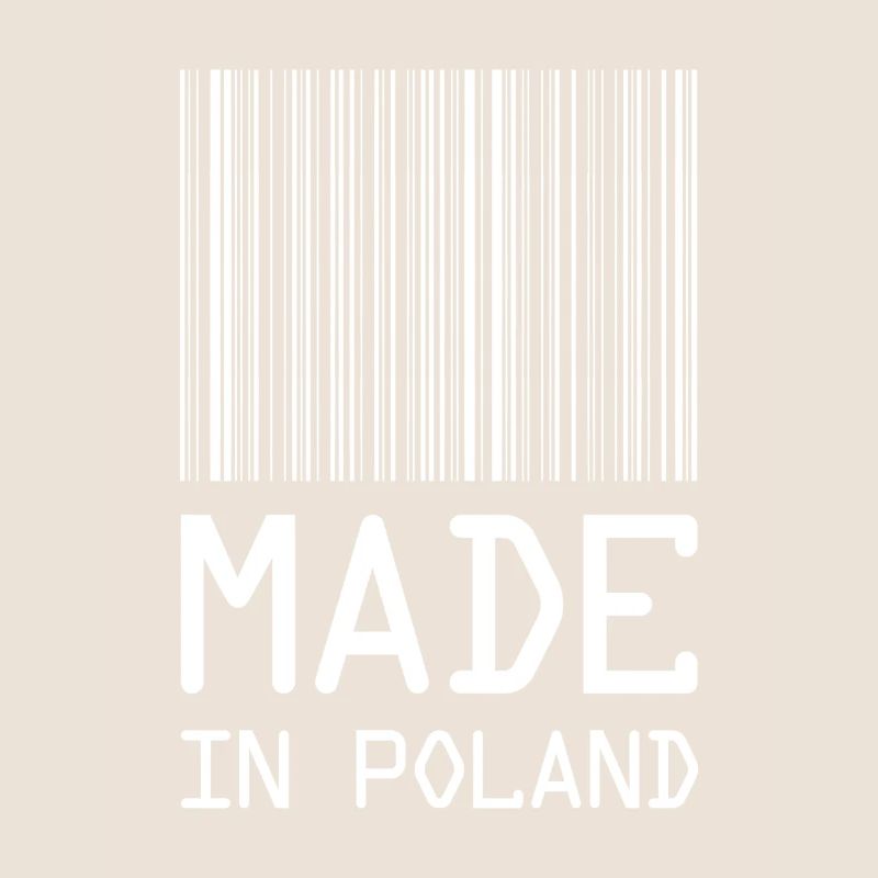 Fabriqué en Pologne - Pologne - Pologne - Code-barres - Dash