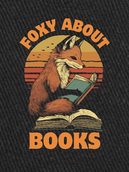 Fox with books