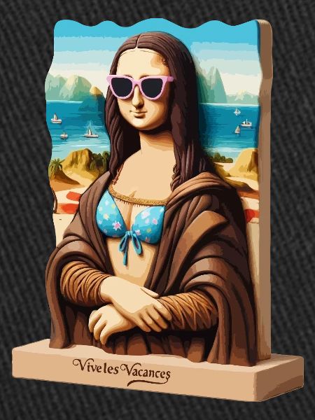 Mona Lisa en vacances