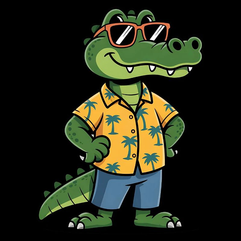 Alligator Funny Summer