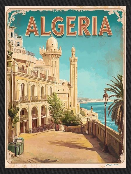 Algerie Vue Historique Côtière