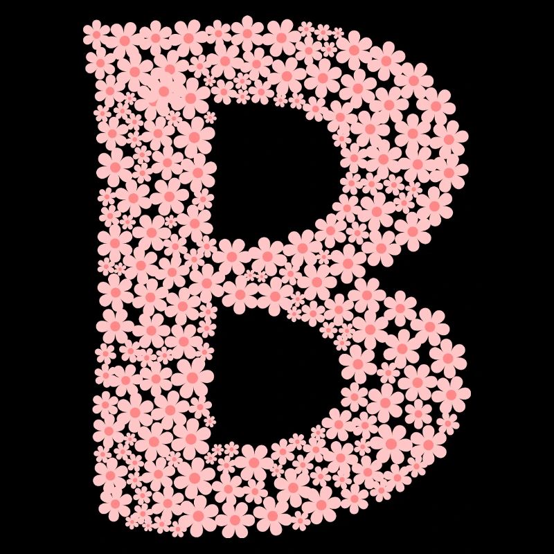 Monogramme Blossom « B »