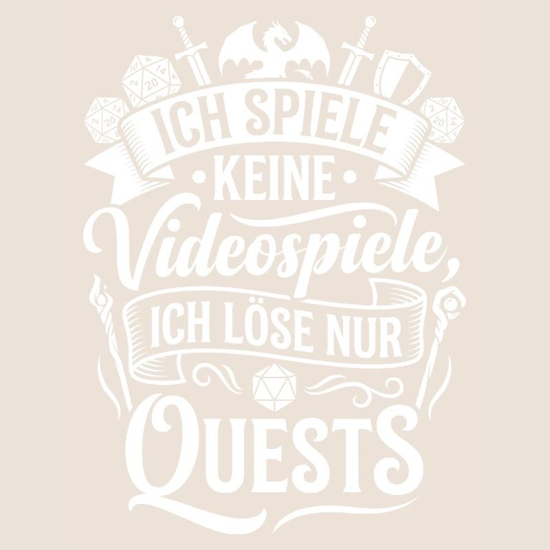 I don't play video games – I solve quests