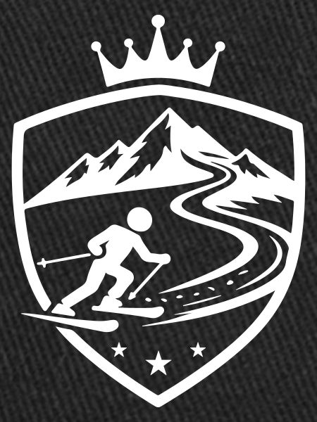 Blason de la piste de ski