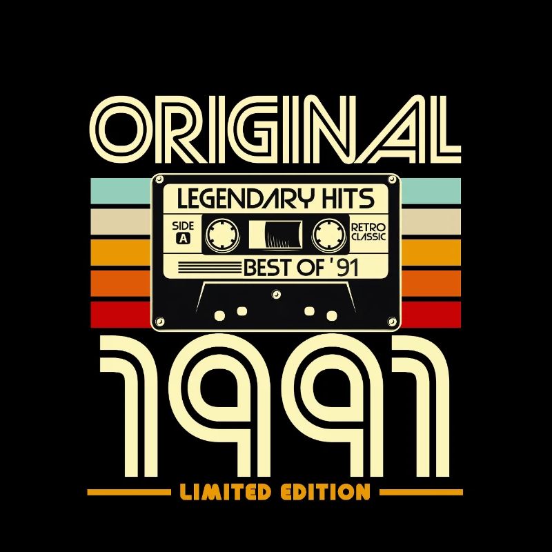 Originale Retro-Kassette von 1991