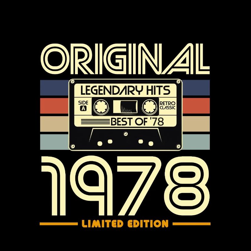 Original 1978 Cassette Rétro Édition