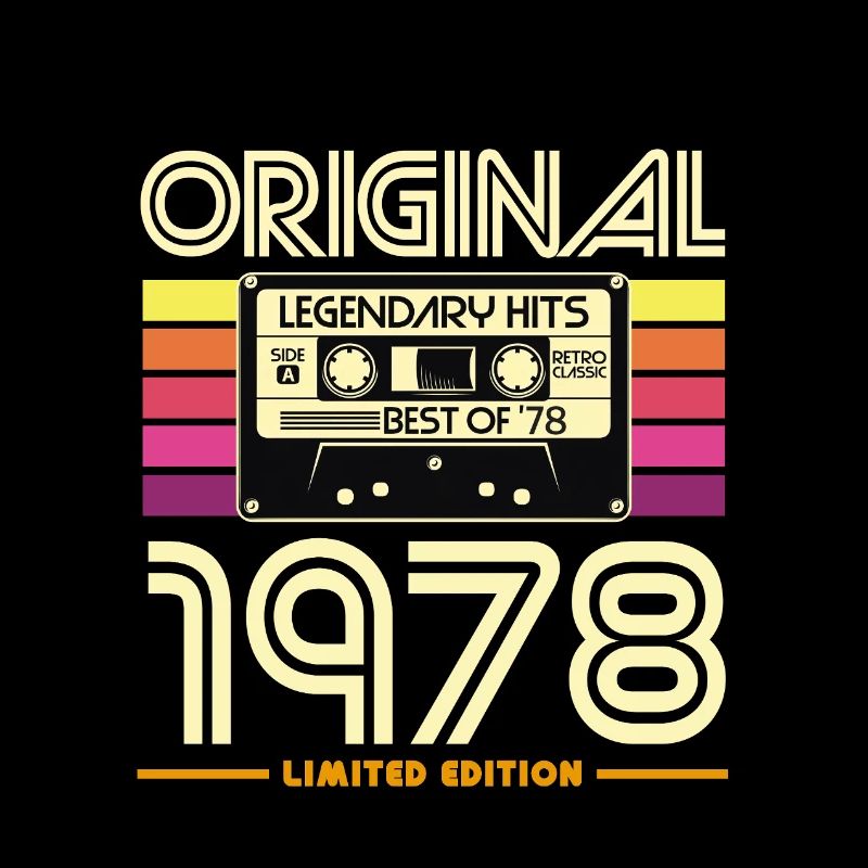 Cassette Retro 1978 Edition