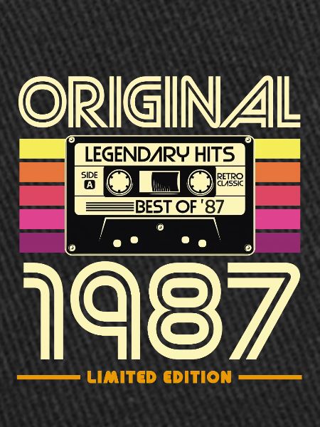 Original 1987 Cassette Retro
