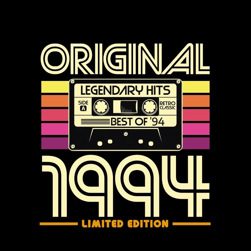 Original 1994 Cassette Retro Édition limitée