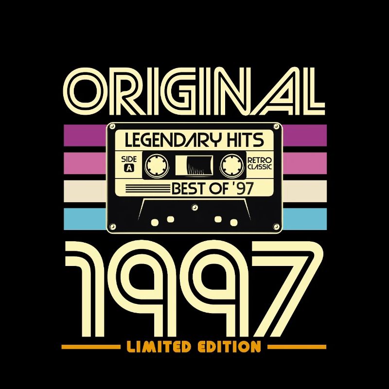 Original 1997 Cassette Rétro