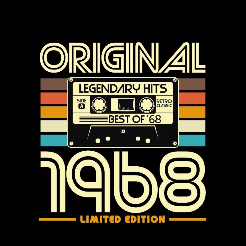 Original 1968 Cassette Retro