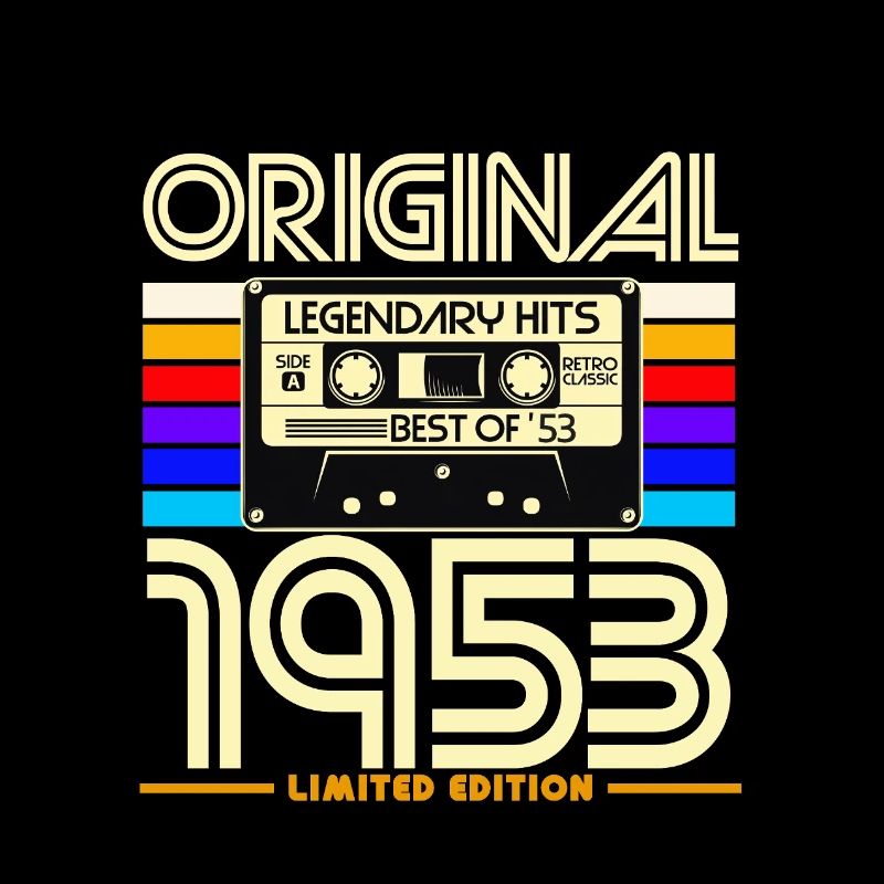 Original 1953 Cassette Rétro
