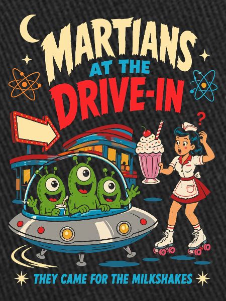 Martiens au Drive-In Diner