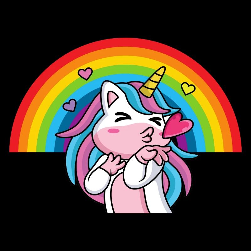 Licorne arc-en-ciel