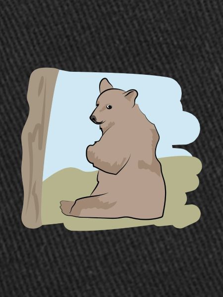 Dessin illustré avec ours