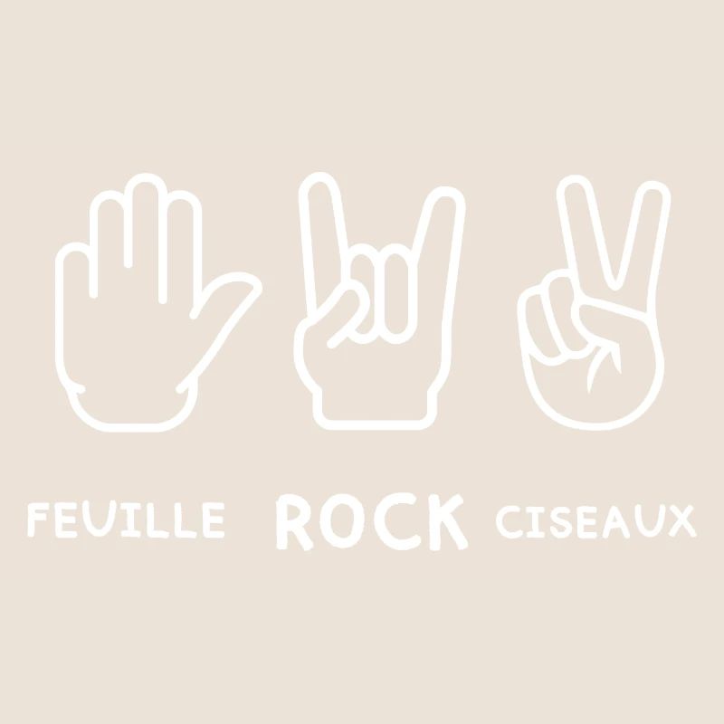 feuille rock ciseaux