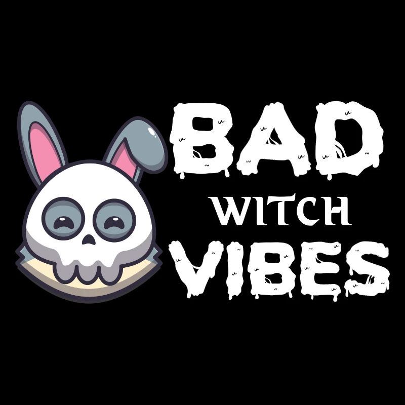 Evil Witch Vibes Halloween Costume Broom Horror