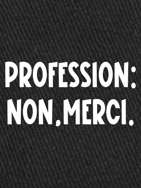 profession non merci