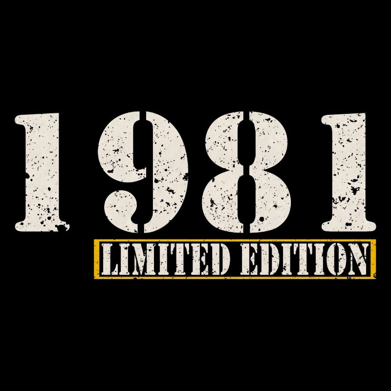 Édition limitée 1981 Naissance anniversaire