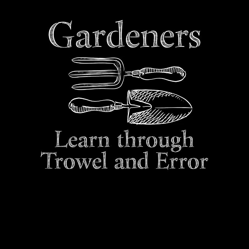 Gartenarbeit Gärtner lernen durch Kelle und Irrtum