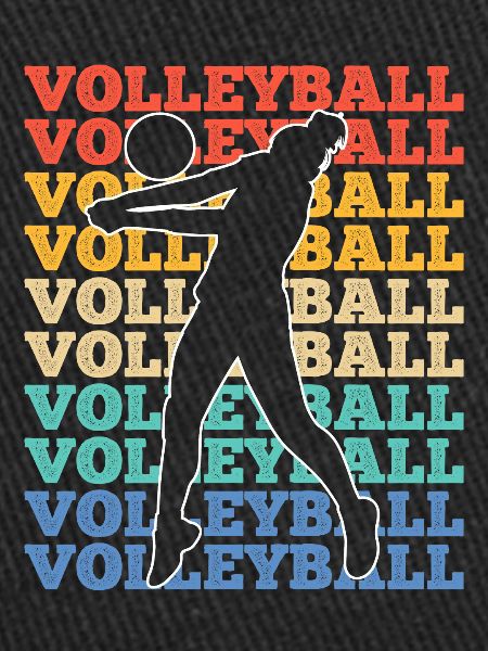 Volleyball Damen bunt