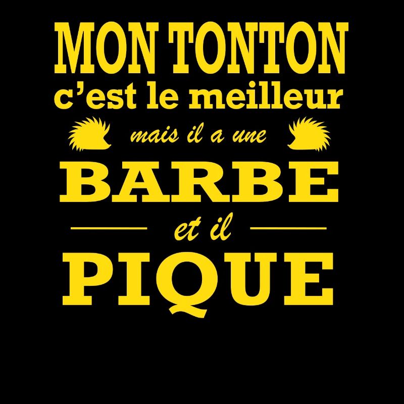 Mon tonton c'est le meilleur tonton barbu