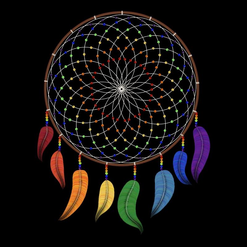 Dreamcatcher Rainbow Chakra