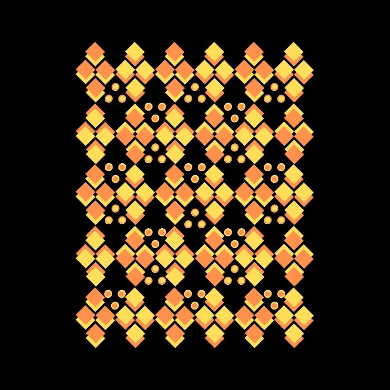 Abstrakte Kunst geometrisch quadratisch geometrisch farbig