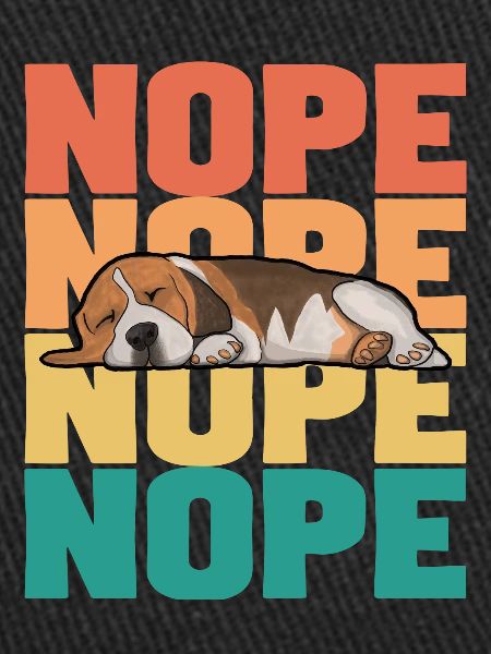 Beagle Dog Nope