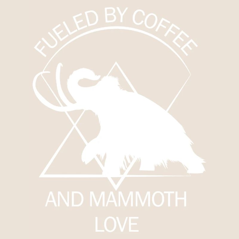 Lustiges Mammut Steinzeit Eiszeit Design Urzeit