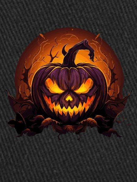 Halloween Spooky Jack O Lantern