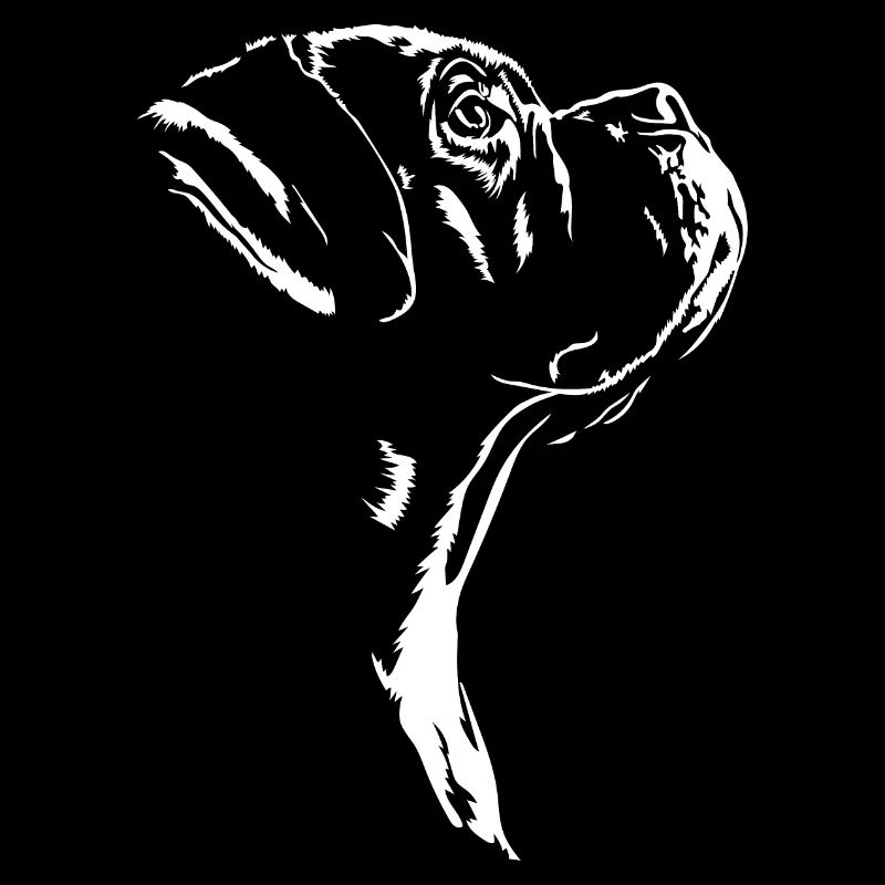 Dogue de Bordeaux Chien Silhouette Chien Wilsigns