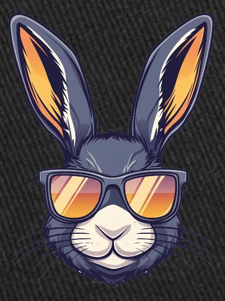 Bunny with sunglasses