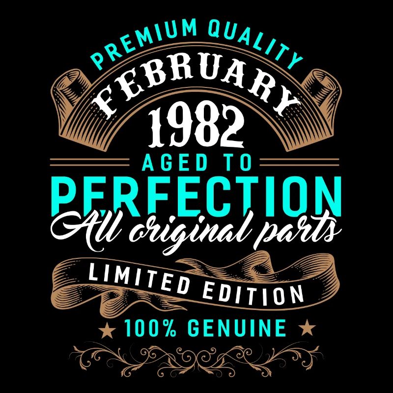 Februar 1982 - 40. Geburtstag Geschenkidee.