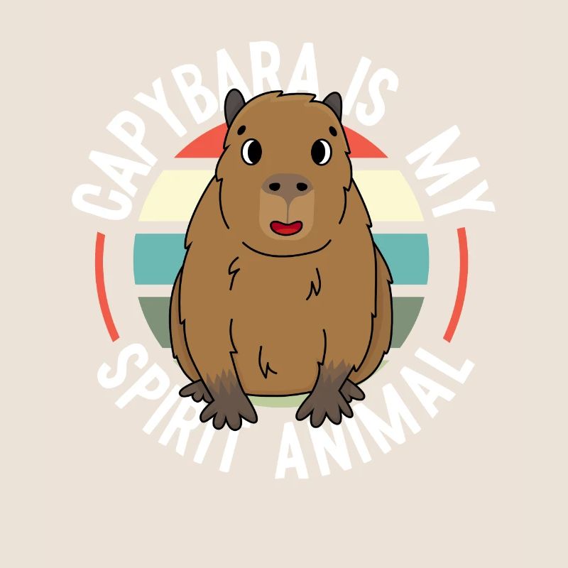 Capybara capybara rongeur