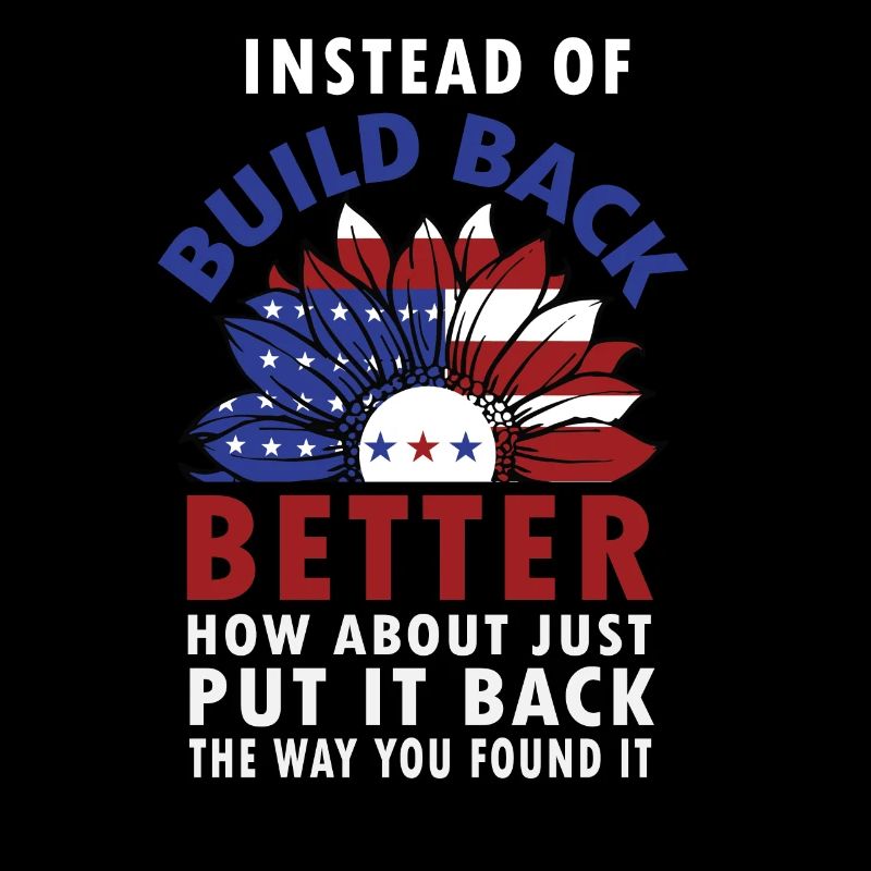 Instead Of Build Back