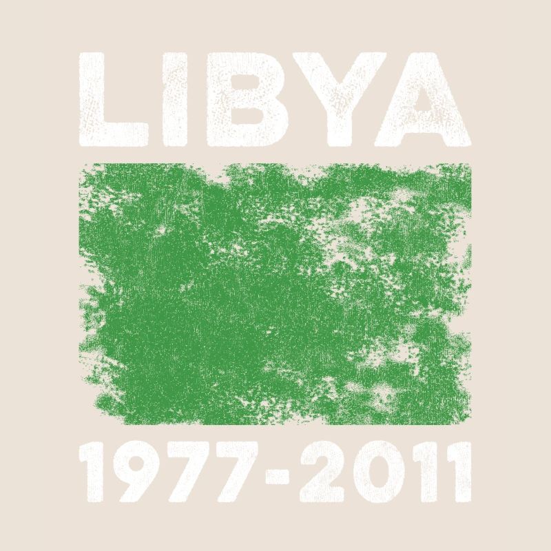 Libye 1977-2011 Drapeau Vintage Drapeau Libyen
