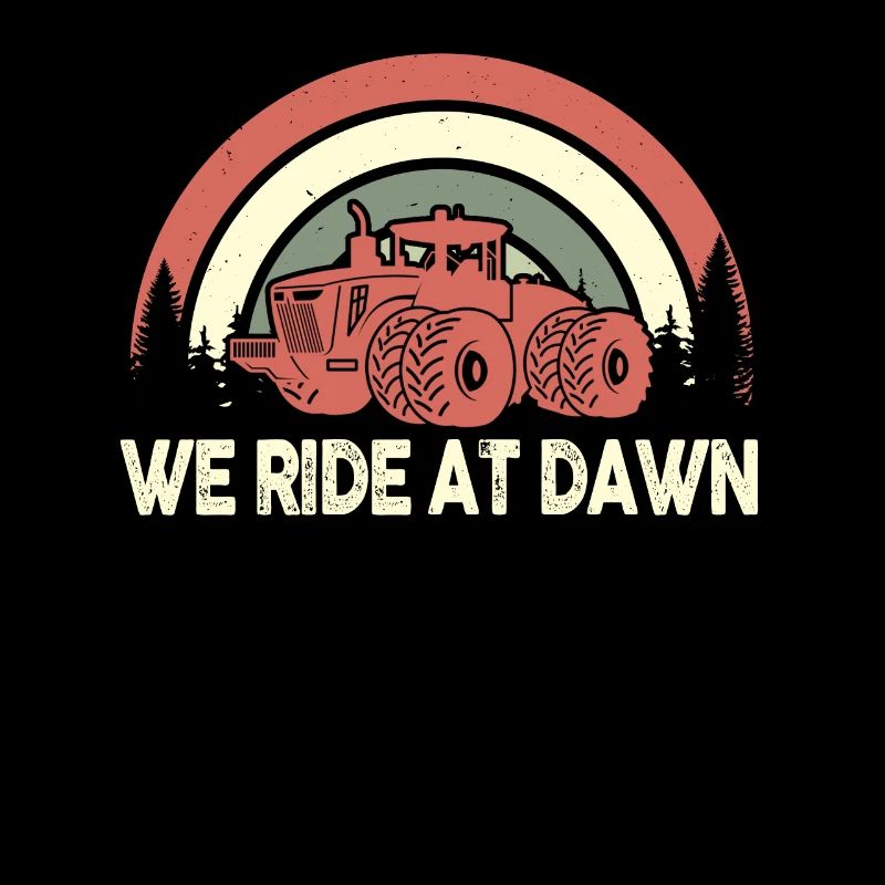 We Ride At Dawn Dad Lawn Mower Make Laugh Day Yard
