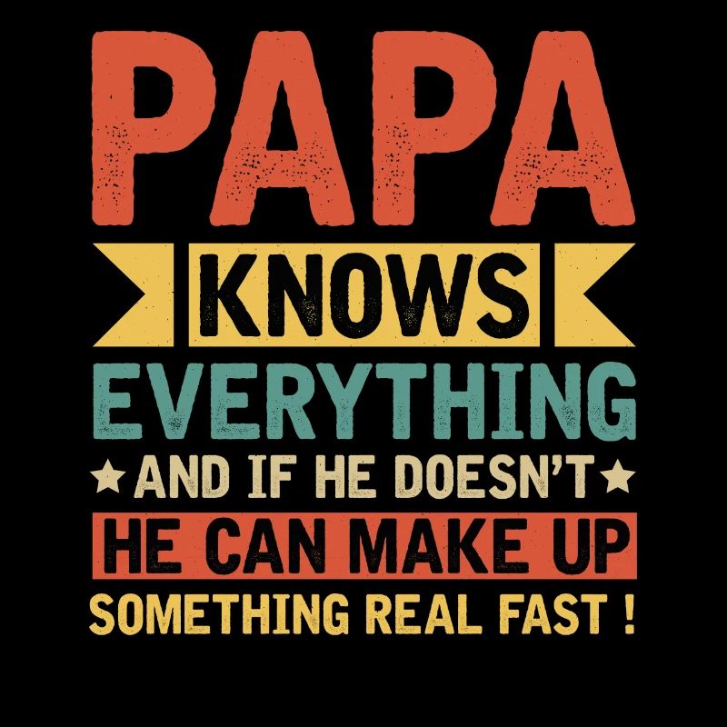 Papa schlechter Einfluss - Vater Geschenk