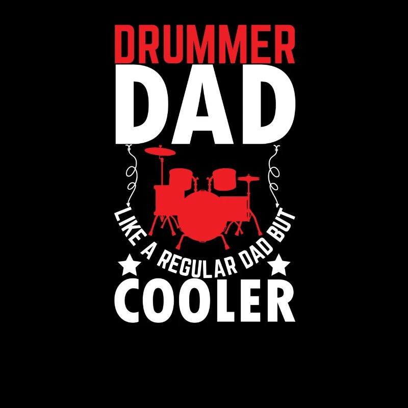 Batteur Papa Batteur Père Batterie